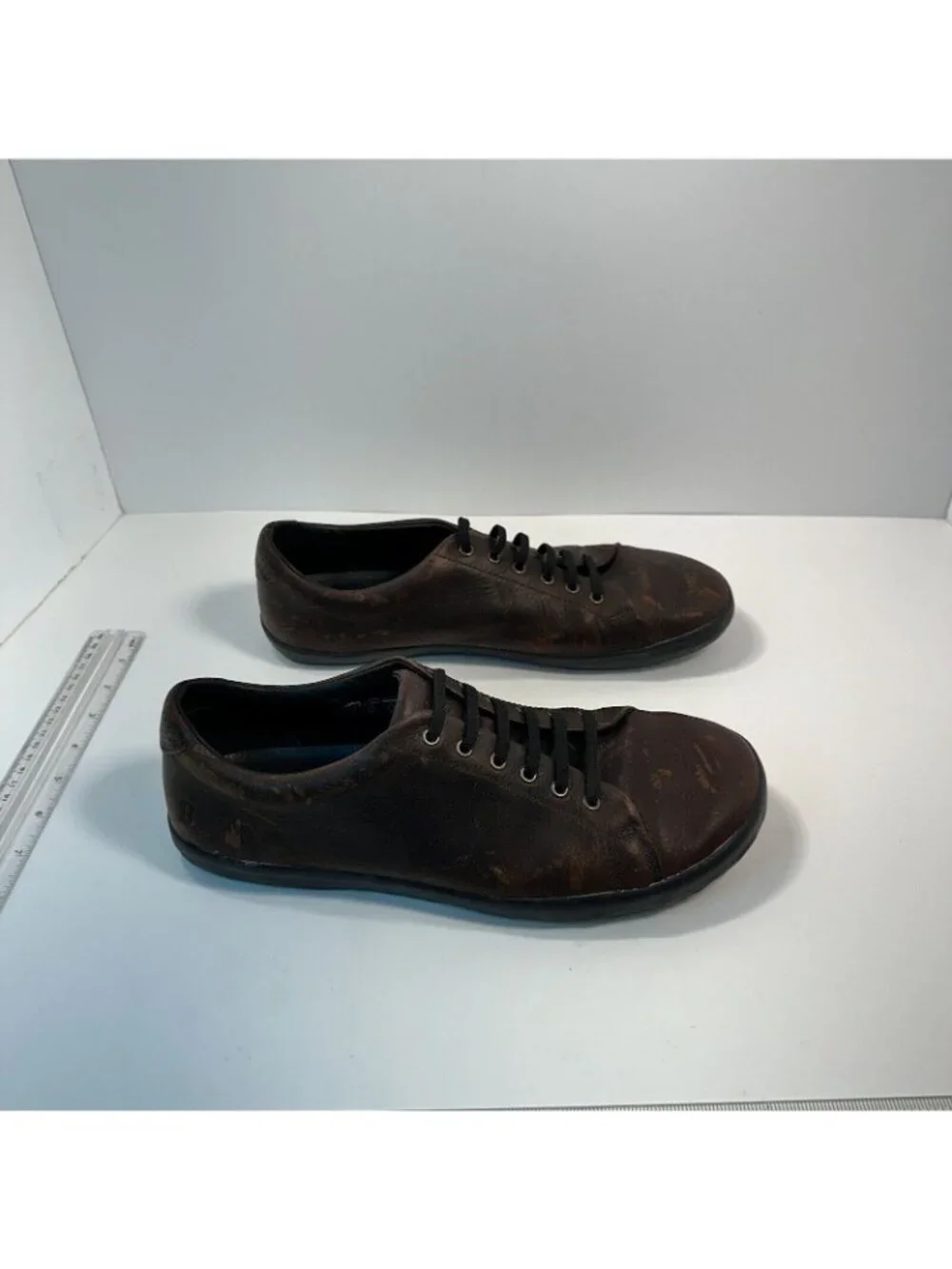 Mens Birchbury Branfords Minimalist Shoes Sz 12 45 M Brown Leather  Sneakers